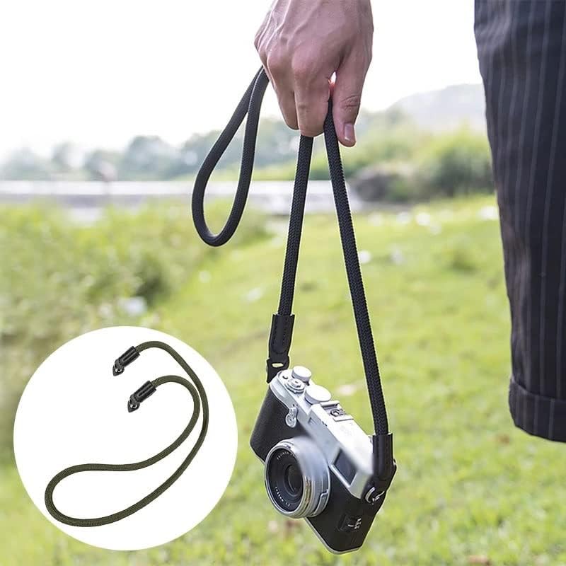 YEBDD Evrensel SLR Kamera Askısı tutucu Askısı Boyun Kemer Kordon Retro Naylon Halat Kamera Aksesuarları (Renk : Siyah-Jojo'nun