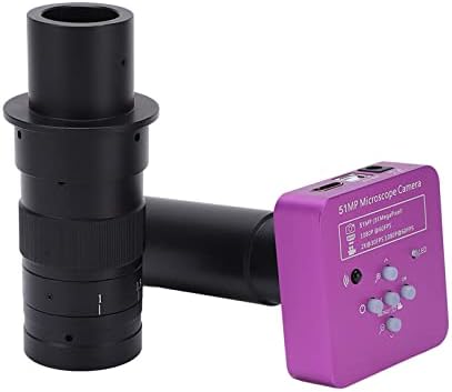 USB Mikroskop Kamera, 60FPS 51MP 300X Lens Alüminyum Alaşım USB Mikroskop, 1.335 µm x 1.335 µm PİKSEL Boyutu ve 1/2.3 Optik