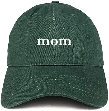 Moda Giyim Mağazası Anne İşlemeli Yumuşak Düşük Profilli Pamuklu Şapka Baba Şapkası