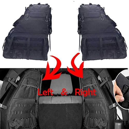 Roll Bar saklama çantası Çok Fonksiyonlu Kafes Çok Cepler Heybe Yumuşak Kabuk Taşıyıcı Organizatörlü Jeep Wrangler JK Serisi
