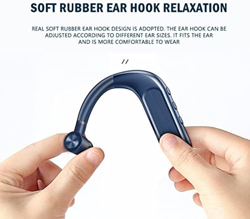 Bluetooth Kulaklık Kablosuz Kulaklık V5. 0 15Hrs Ultralight Kulaklıklar dijital ekran Kulak Kulakiçi cep telefonu laptop