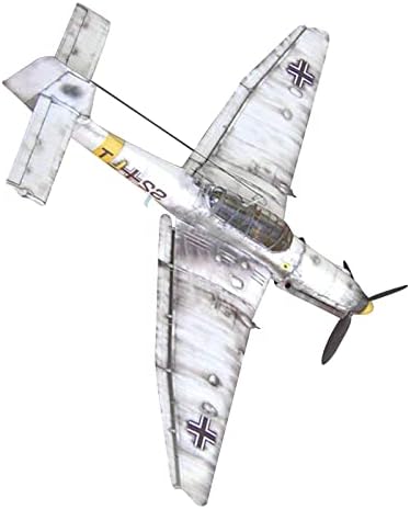 MOUDOAUER 1: 33 Alman Ju-87 D-3 Junkers Dalış Bombacı Uçak Modeli Kağıt Modeli Koleksiyonu ve Hediye için (Demonte Kiti)