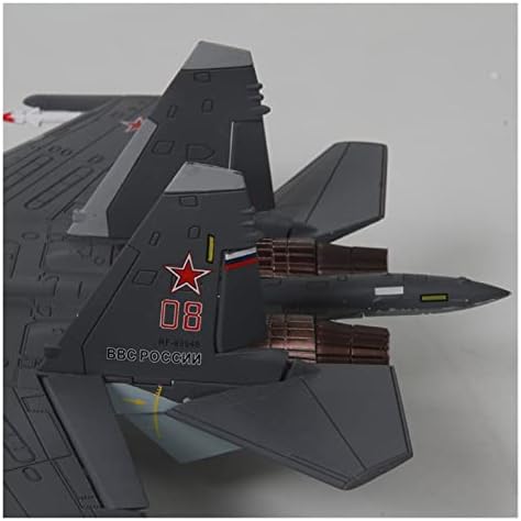 Uçak Modelleri 1/72 Sovyet Donanması Ordu Su35 Fighter Rusya Alaşım Metal Uçak Modeli Dekorasyon Hediye Düz Süsler (Renk: