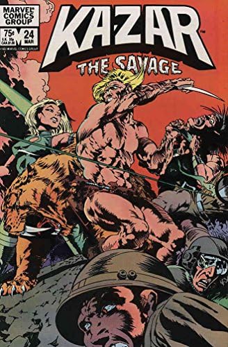 Vahşi Ka-Zar 24 VF; Marvel çizgi romanı