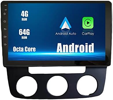 Android 10 Autoradio Araba Navigasyon Stereo Multimedya Oynatıcı GPS Radyo 2.5 D Dokunmatik Ekran Vw Bora 2008-2013 at Octa