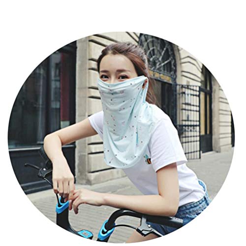 KESYOO Maskeleri Tek Kullanımlık Maskeler Tek Kullanımlık 2 adet Güneş Boyun Körüğü Yüz Eşarp Yüz Kapatma Rüzgar Bandana