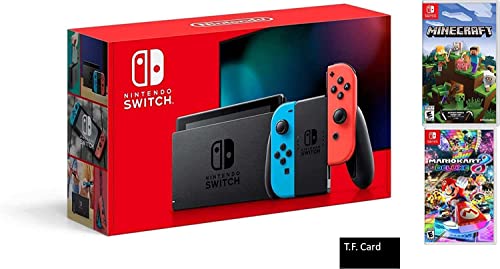 Nintendo Switch Deluxe Tatil Oyunu Paketi: Neon Mavisi ve Neon Kırmızılı Nintendo Switch-6.2 Dokunmatik LCD Ekran + Nintendo