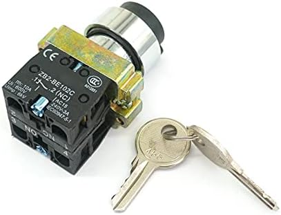 XB2BG45C 1NO + 1NC 2 Pozisyonlar Anlık Anahtar Seç Seçici Anahtarı Değiştirir