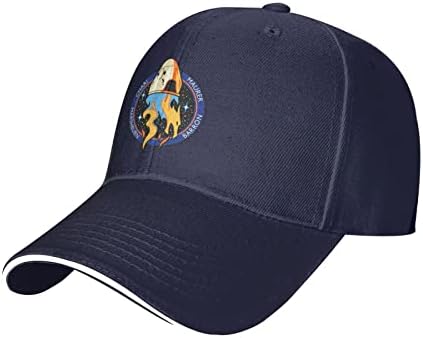 DENOU Spacex Logo beyzbol şapkası Erkekler Snapback Kap Yıkanabilir Ayarlanabilir kadın beyzbol şapkası