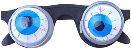 BESTOYARD Göz Küresi Gözlük Komik Gözlük Goo Goo Göz Gözlük Bahar Göz Küresi Gözlük Cadılar Bayramı Kostüm Partisi için fotoğraf