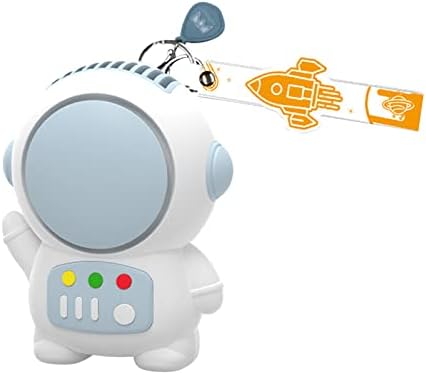 Astronot Mini USB Küçük Fan Spaceman Şarj Taşınabilir El Masaüstü Bladeless Fan CW4