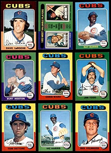 1975 O-Pee-Chee Chicago Cubs Takım Setine Yakın Chicago Cubs (Set) NM Cubs