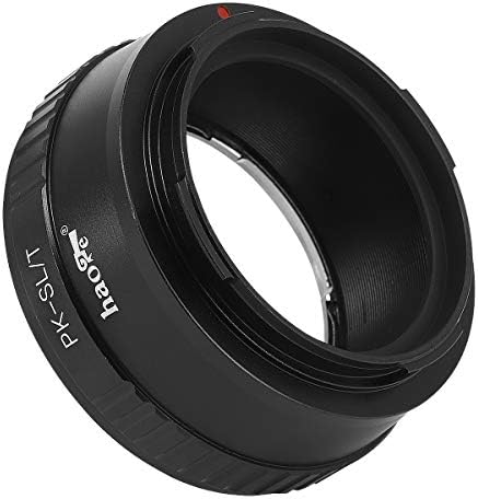 Haoge Manuel Lens Montaj Adaptörü Pentax K PK Lens için Leica L Dağı Kamera gibi T, Typ 701, Typ701, TL, TL2, CL (2017),
