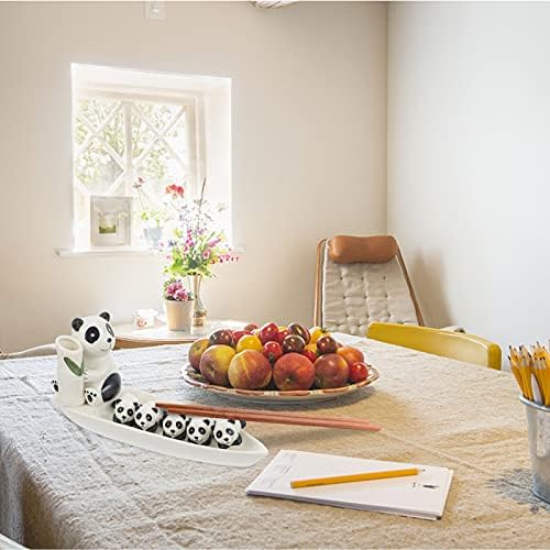 SOIMISS yemek masası süsü 1 Takım Sevimli Seramik Çubuklarını Dinlenme raf standı Tutucu Standı Dinlenme Rafı Gereçler Çatal