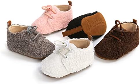 SOFMUO Unisex Bebek Kız Erkek Terlik Hafif Kaymaz Kapalı Moccasins ev ayakkabıları Toddler Patik