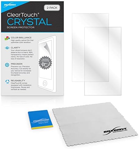 Lenovo ThinkPad Yoga 260 ile Uyumlu BoxWave Ekran Koruyucu (BoxWave tarafından Ekran Koruyucu) - ClearTouch Crystal (2'li