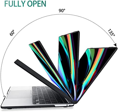 MacBook Pro 13 inç Kılıf için i-King 2020 Model A2338 M1 / A2251 / A2289, MacBook Pro 13 için Plastik Pürüzsüz Buzlu Sert