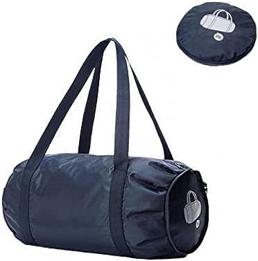 Spor spor çanta silindir seyahat çantası Su Geçirmez Haftasonu Gecede Tote Çanta üzerinde taşımak için ıslak Cep ile Kadın