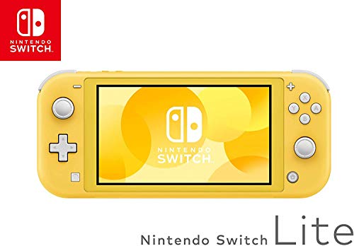 Nintendo Anahtarı Lite Sarı Konsol Oyun Paketi ile Super Smash Bros Ultimate, Seyahat Çantası ve 6Ave Temizlik Bezi