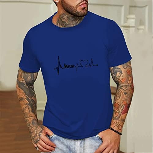 BEUU erkek Yaz Kısa Kollu T-Shirt Komik Grafik Baskı Crewneck Temel T Gömlek Casual Gevşek Moda Egzersiz Tee Tops