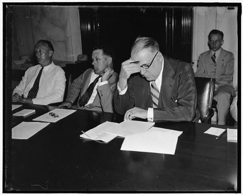 Tarihsel Bulgular Fotoğraf: Senatör David I Walsh, Demokrat, Ortak Oturum,Meclis, Senato Çalışma Komiteleri, 1937
