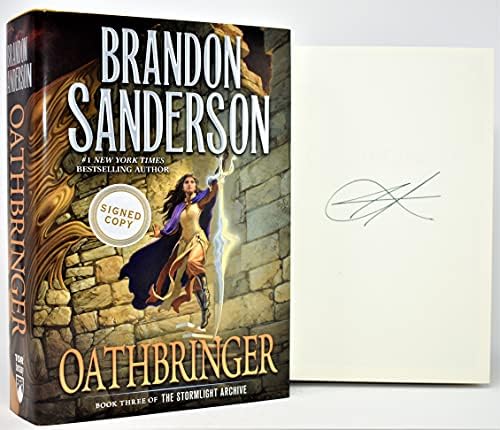 Oathbringer (Stormlight Arşivi) İMZALI Brandon Sanderson imzalı KİTAP
