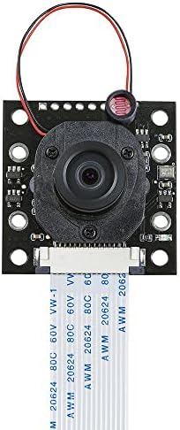 CBHIOARPD Arducam OV5647 Noır Kamera Kurulu / w Motorlu IR Cut Filtre M12x0. 5 Montaj LS1820 Lens Ahududu Pi için 4/3B+/3