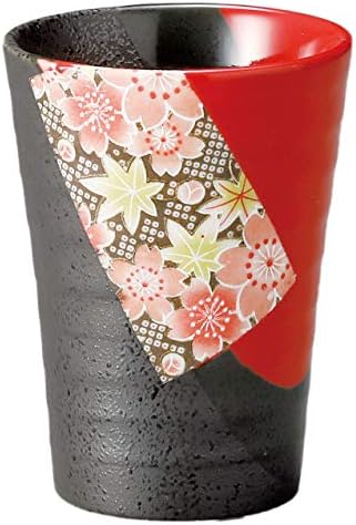 美濃焼 Mino Gereçleri 35309234 Shochu Camı, Ticari Kullanım, Japonya'da Üretilmiştir, 3,3 x 4,3 inç (8,3 x 11 cm), 10,1 fl oz