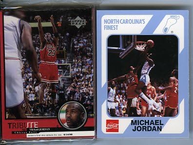 1999 Üst Güverte Michael Jordan BÜYÜK Komple 30 Kart Haraç Seti + Özel BONUS UNC Michael Jordan Çaylak Kartı !