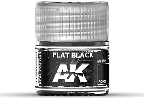 AK Gerçek Renkler RC001 Düz Siyah (10ml)