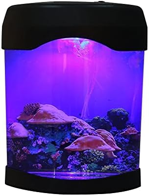 Yosoo Akvaryum Gece ışığı Lambası, renkli Yenilik led ışık Silika Yapay Denizanası Tankı Yüzme Mood Lambası Ev Dekorasyon