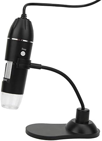 Alüminyum Alaşım USB Dijital Mikroskop, Elektronik Braketi ile 8 LED Dijital Mikroskop, Endüstriyel Böcek Gözlem için