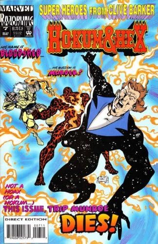Hokum Ve Hex 7 VF; Marvel çizgi romanı / Clive Barker