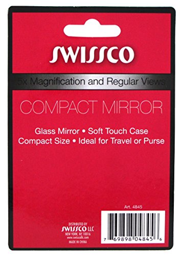 Swissco Ayna Kompakt ve Büyüteçli 5X (2'li Paket)