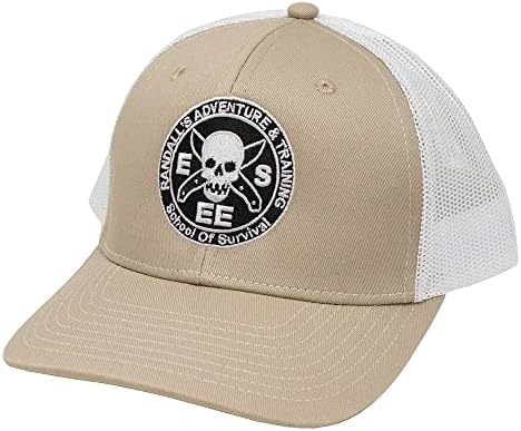 ESEE Ayarlanabilir 6 Panel Örgü Arka Logo Snapback Şapka