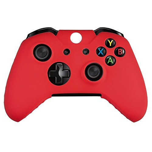 Xbox One için Theo&Cleo Kırmızı Silikon Denetleyici Kılıf