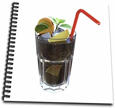 3dRose Boehm Grafik İçecekler - Cuba Libre alkollü içecek-Çizim Kitapları (db_357635_2)