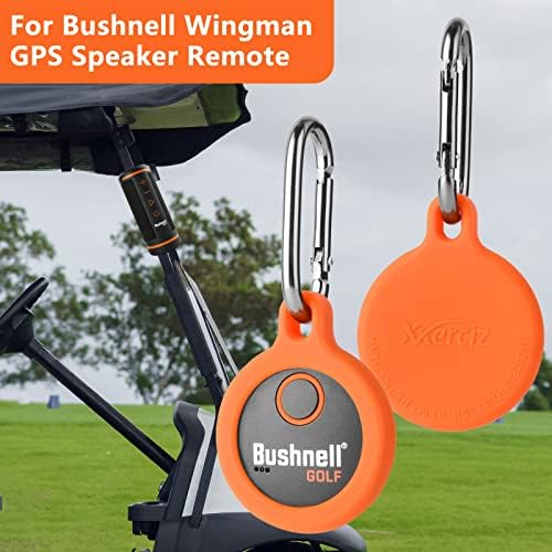 Xxercız Koruyucu Kılıf Bushnell Wingman GPS Hoparlör Uzaktan düğme kapağı Tutucu Karabina, Hafif Silikon Yedek Koruyucu Kapak