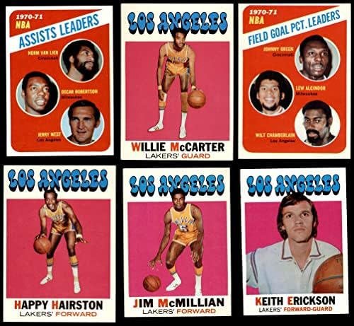 1971-72 Topps Los Angeles Lakers Takım Seti Los Angeles Lakers (Set) NM Lakers