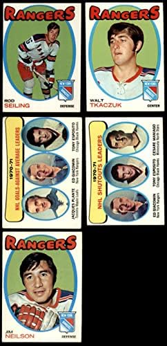 1971-72 Topps New York Rangers Takım Setine Yakın New York Rangers-Hokey (Set) VG Rangers-Hokey
