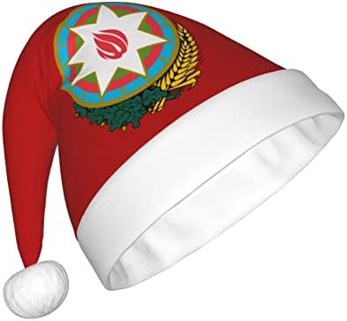 ZALTAS Amblemi Azerbaycan Noel Şapka Yetişkin İçin Yumuşak Rahat noel baba şapkaları Noel İçin Yeni Yıl Tatil Parti Malzemeleri