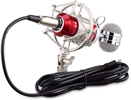 SBSNH Mikrofon + Hat + Mikrofon Setleri + Metal Şok Montaj Kiti Taşıma Gürültüsünü azaltmak için Şok Montajı (Beyaz renk)