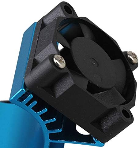 Mxfans 308006 mavi alüminyum alaşım 380 Motor soğutucu için Fan ile RC araba Motor ısı emici