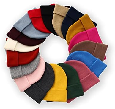 LOERSS Örgü Bere Kış Şapka Erkekler ve Kadınlar için - Kızak Kap Soğuk Hava için-Sıcak Nervürlü Çorap Şapka, paten Kap