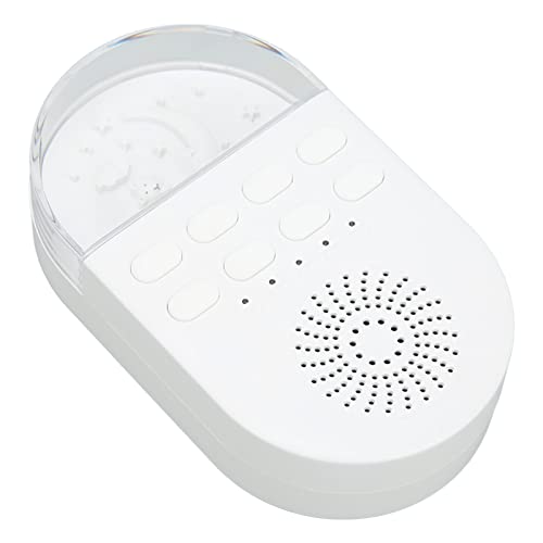 Beyaz Gürültü Makinesi, USB Şarj Edilebilir 10 Sesler 2 Ninniler Akıllı Uyku Yardım Cihazı Müzik Uyku Yardım Makinesi Uyku