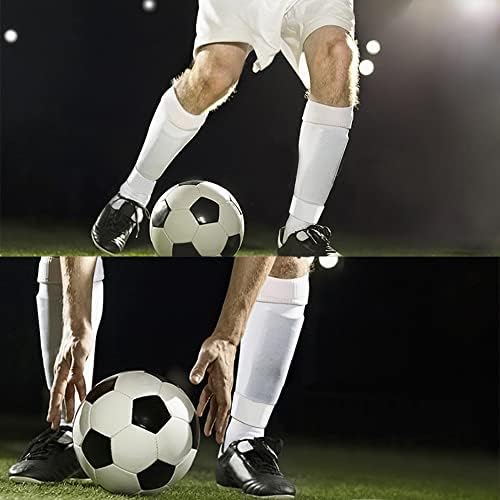 Erkek Futbol Kaymaz Top Çorap Anti Kayma Kaymaz Kavrama Çorap, dizlik kollu, Futbol için Koruma Kayışları