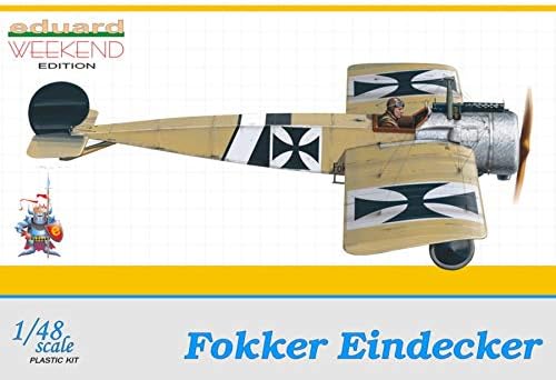 Eduard - 1/48 Fokker Eindecker II 68/15 Uçak Bruckman 1915 (Wkd Sürümü Pla