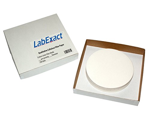 LabExact 1200297 Sınıf CFP6 Kalitatif Selüloz Filtre Kağıdı, 3-4µm, 4,7 cm (100'lü Paket)