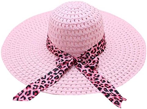 Saman Geniş Kadın leopar Şapkalar Büyük güneş geniş disk şapka Kap Baskı Plaj Beyzbol Kapaklar Serin Şapkalar Erkekler için