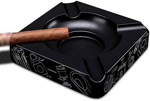 YUANFLQ Küllük Ot sigara küllüğü Kapalı veya Açık Kullanım için, Kül Tutucu Sigara İçenler için, Masaüstü Sigara kül tablası